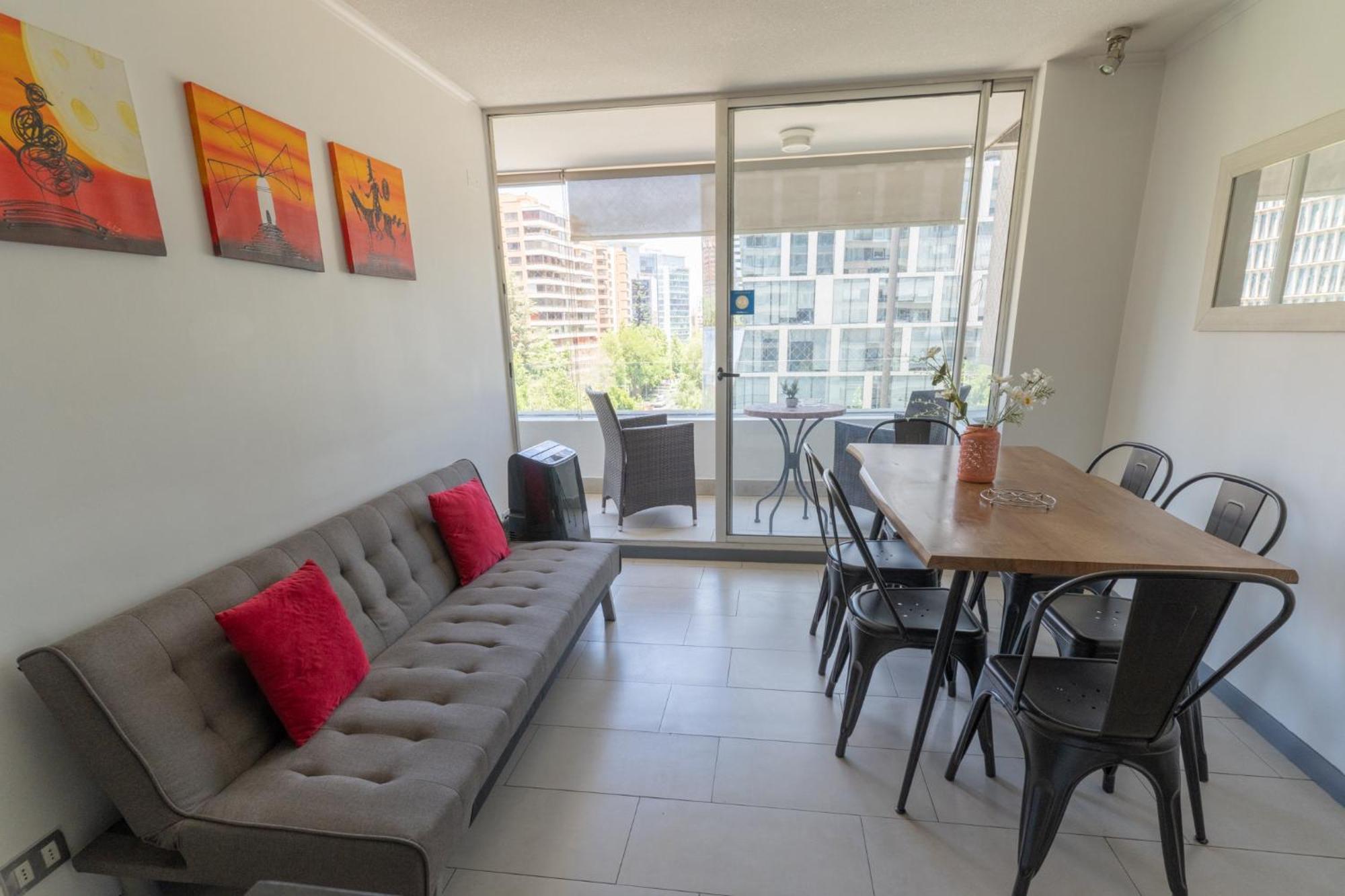 סנטיאגו Kennedy Apartments Los Militares מראה חיצוני תמונה