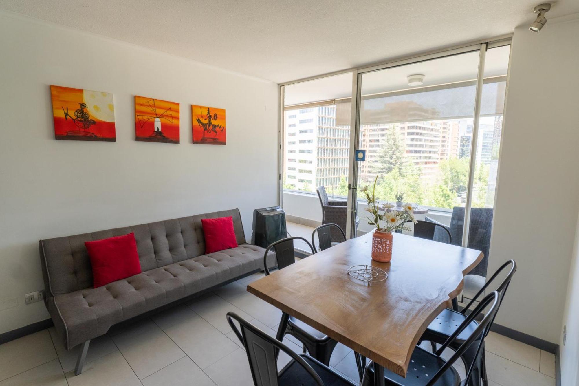 סנטיאגו Kennedy Apartments Los Militares מראה חיצוני תמונה