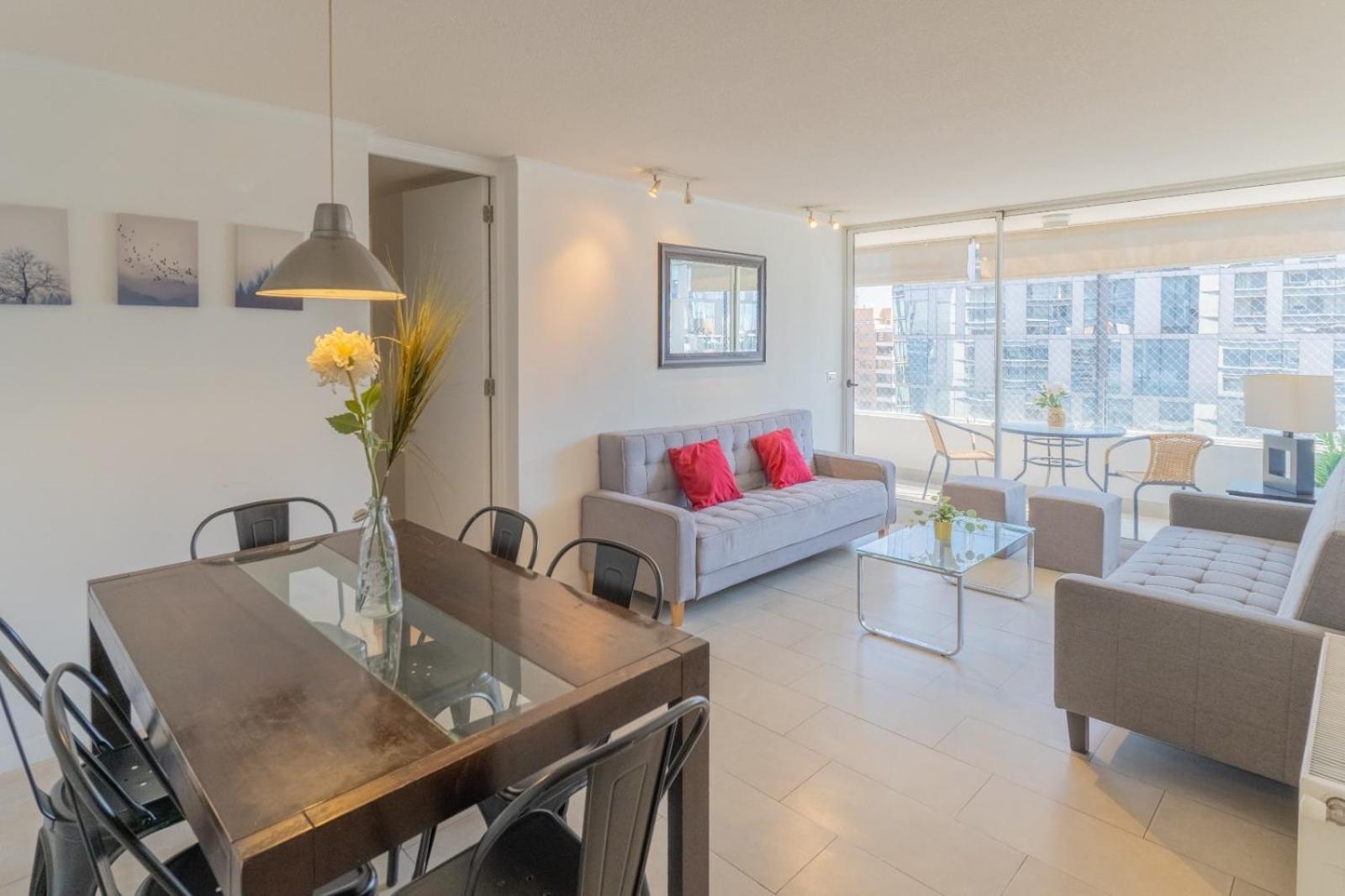 סנטיאגו Kennedy Apartments Los Militares מראה חיצוני תמונה